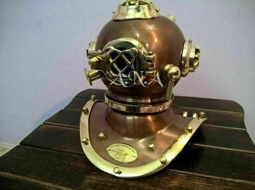 Brass diving divers helmet - diving,