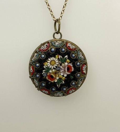 Vintage venetian micro mosaic - vintage,
