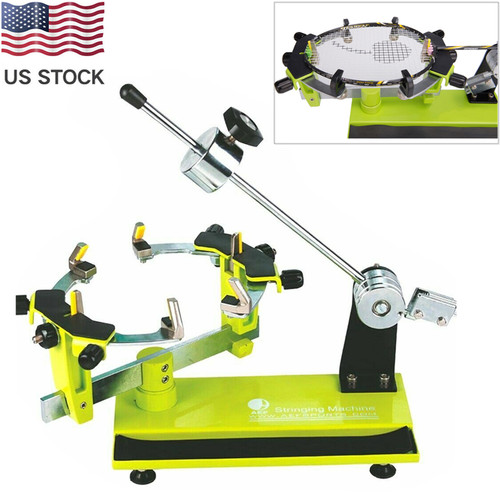 Badminton racquet stringing - racquet,