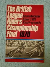 BELLE VUE SPEEDWAY 1970