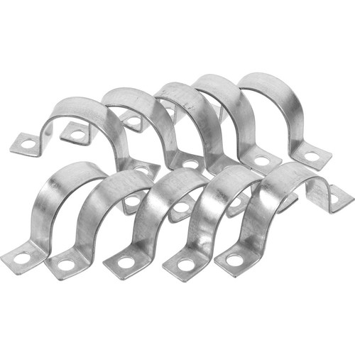10pcs galvanized pipe - pipe, clamps
