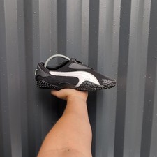 *RARE* UK 8 - Puma Mostro Black Mesh Mens Vintage Y2K Trainer Shoes 350858 01