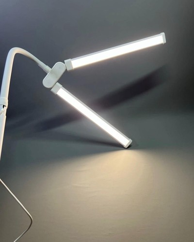 Desk dual head lamp - head,