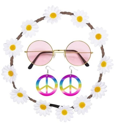 Hippie accessory set - hippie,