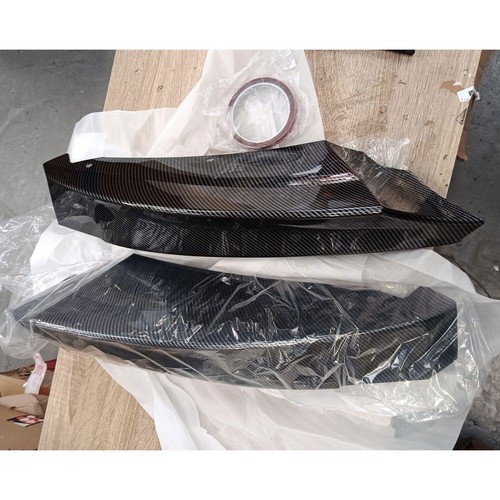 Carbon look front bumper - carbon,