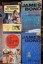James Bond~Four Vintage Pan