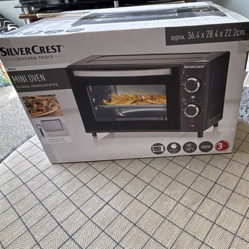 Silvercrest mini oven - silvercrest,