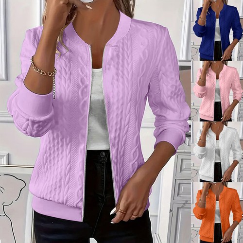 Ladies zip long - zip, sleeved