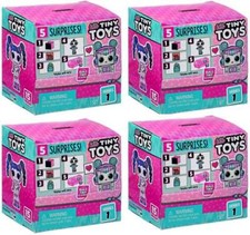 4 x LOL Surprise ! TINY TOYS Mini Figure Pack - Build Glamper L.O.L.