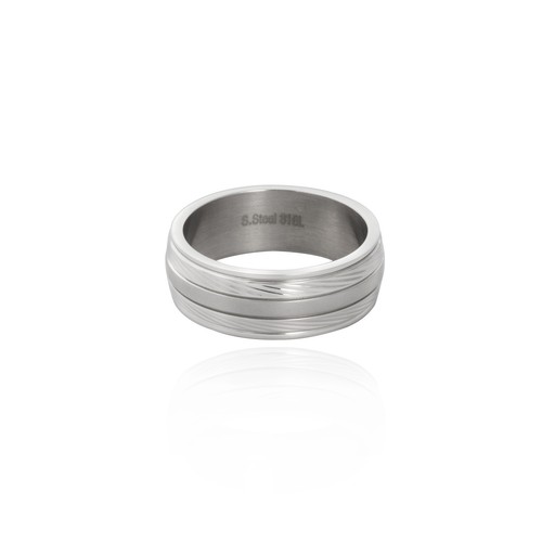 Gent stainless steel silver - stainless,