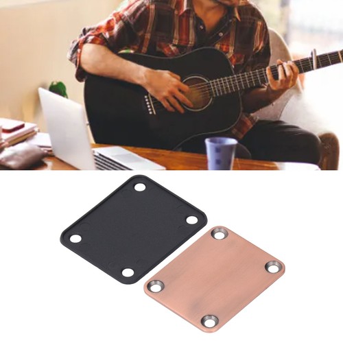 Guitar neck plate - 4, with