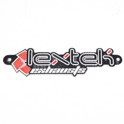 Lextek silencer logo plate - logo,