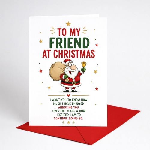 Funny christmas card best - christmas,