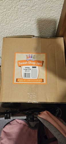 Large plastic sweet jar 5l - plastic,