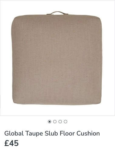 Global taupe slub floor - slub,