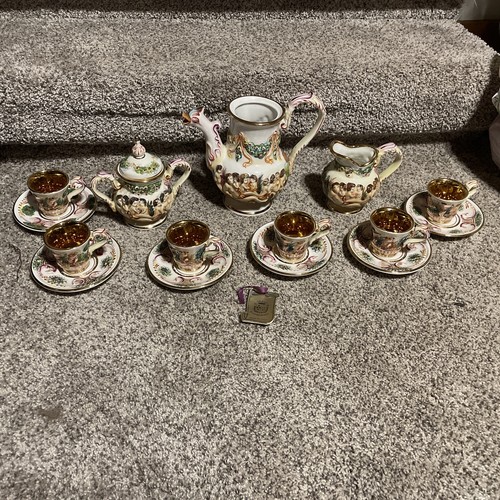 Vintage capodimonte pc tea - vintage, 16