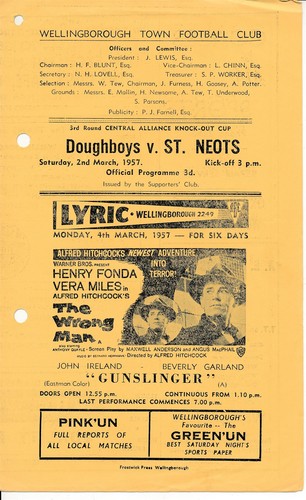Wellingborough neots - st,
