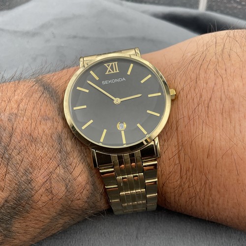 Sekonda gents black dial - sekonda,