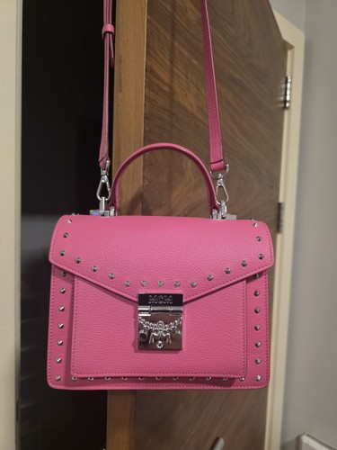Mcm bag pink studded - bag, patricia