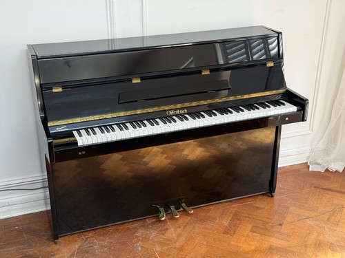 Offenbach upright piano black - offenbach,
