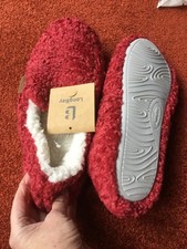 Cosy rust coloured memory foam