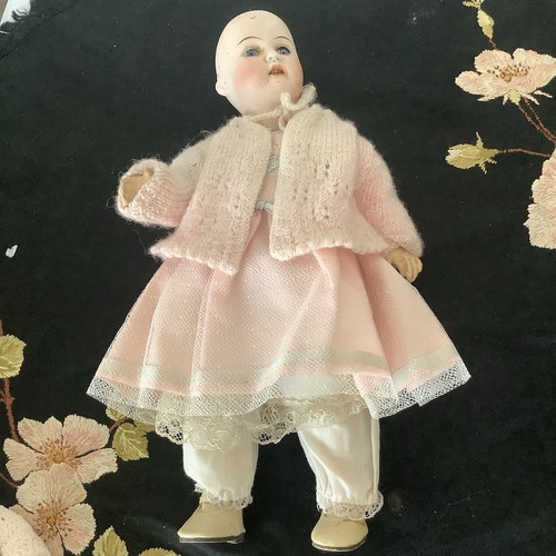 Bisque porcelain doll antique - doll,