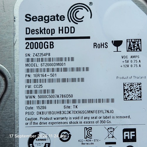 Seagate 2tb sata hard - seagate, 3.5"