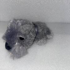 SCHNAUZER THE ORIGINAL THE DOG ARTIST COLLECTION PLUSH PUPPY TOY H4