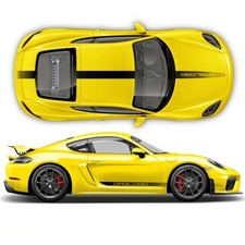 faded Racing stripe stickers
