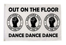NORTHERN SOUL 5x3 feet FLAG