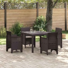 WALPLUS 5 Piece Garden Dining