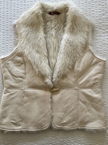 Monsoon gilet faux cream - monsoon,