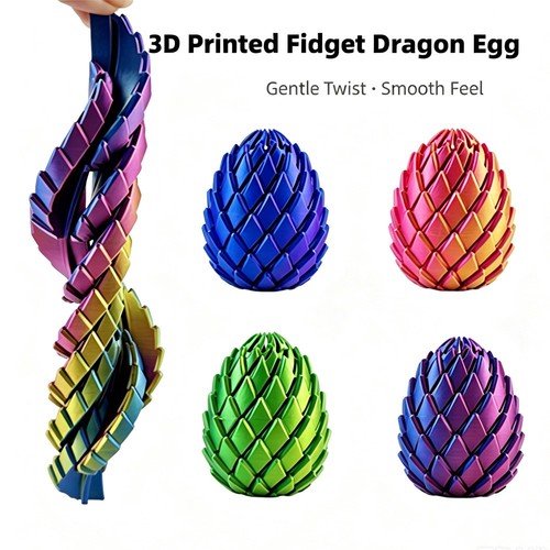 Printed dragon egg crystal - dragon,