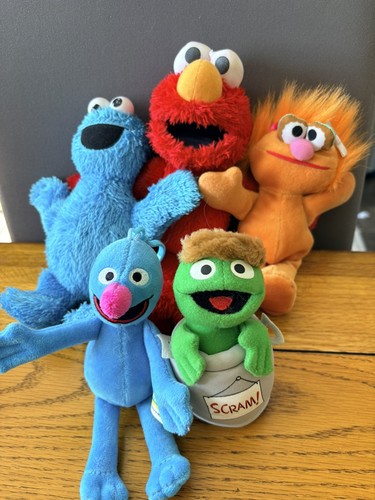 Sesame street plush bundle - plush,