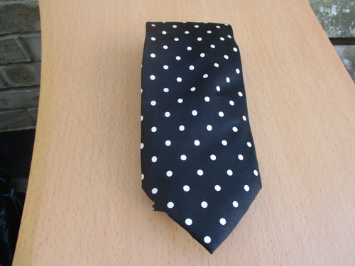 Tie rack 100 silk black - 100%,