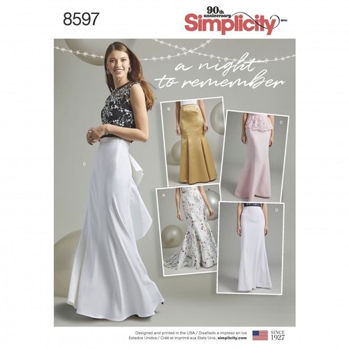 Simplicity sewing pattern 8597 - simplicity,