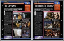 Survivors / Who Watches The Watchers? -Next Generation- Star Trek Fact File Page