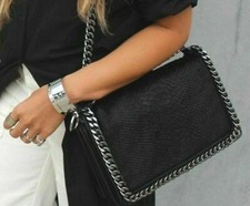 ZARA BLACK BAG LEATHER BAG