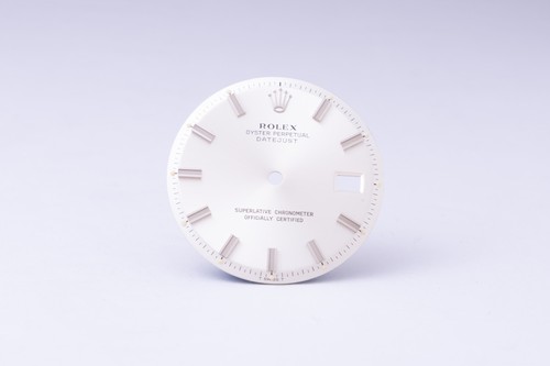 Rolex datejust silver wide - rolex,