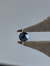 3mm Natural Dark Blue Sapphire