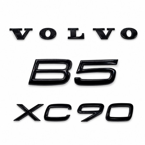 Gloss black badges - , volvo