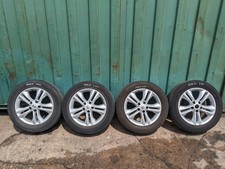 NISSAN QASHQAI MK1 J10 17" ALLOY WHEELS WITH TYRES