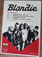 BLONDIE concert poster –