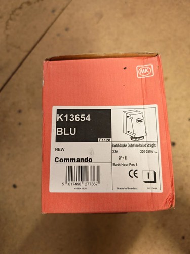 K13654blu switch socket - mk,