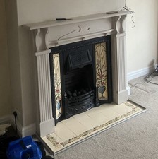 Cast Iron Fireplace And