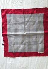 Turnbull & Asser Prince of Wales Check Silk Pocket Square