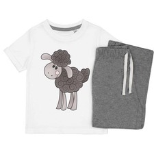 'Happy Sheep' Kids Nightwear / Pyjama Set (KP028357)