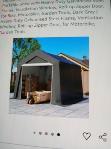 Outsunny 3x3m storage shed - outsunny,