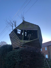 Treehouse original pentagonal sides shape great For Kids Playhouse