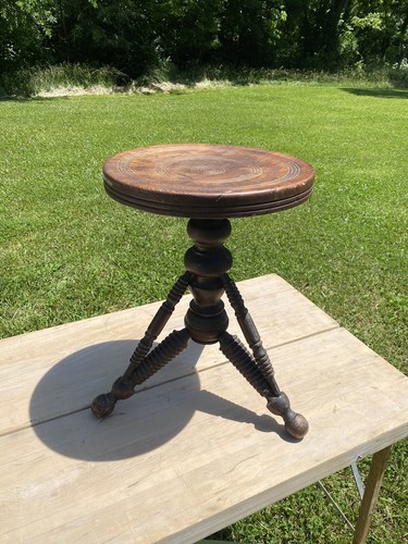 Antique piano stool tonk - antique,